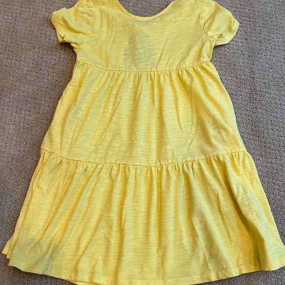 Cat & Jack Sunny Yellow Casual Dress - Picture 1 of 3